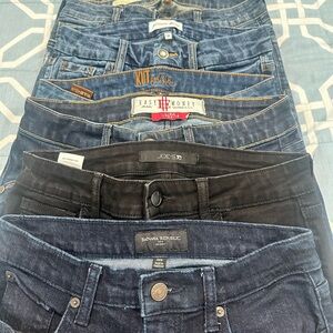 Lot of Jeans - 7 pairs all together - Joe's Jeans Women's Black Denim